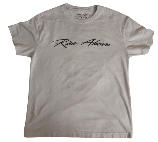 CHAPTER 3 BLACK ON WHITE SIGNATURE TEE