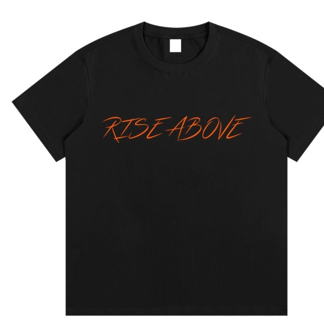 V4 “RISE ABOVE” NAME/SLOGAN TEE