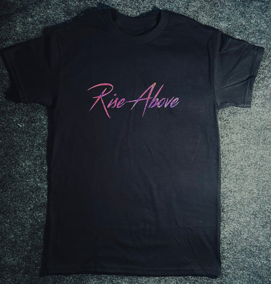 BLACK HALO-GRAPHIC NAME TEE