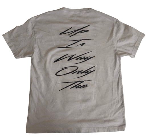 CHAPTER 3 BLACK ON WHITE SIGNATURE TEE